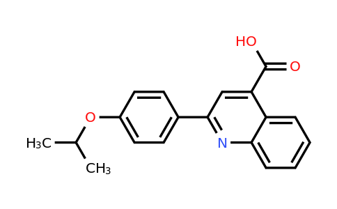 CAS 425373-14-4 | 2-(4-Isopropoxyphenyl)quinoline-4-carboxylic acid