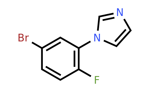 CAS 425379-84-6 | 1-(5-Bromo-2-fluorophenyl)-1H-imidazole