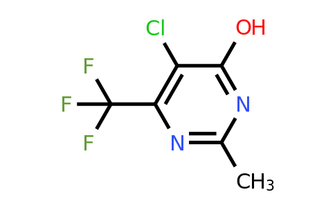 CAS 425394-36-1 | 5-Chloro-4-hydroxy-2-methyl-6-trifluoromethyl-pyrimidine