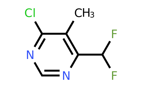 CAS 425394-83-8 | 4-Chloro-6-difluoromethyl-5-methylpyrimidine