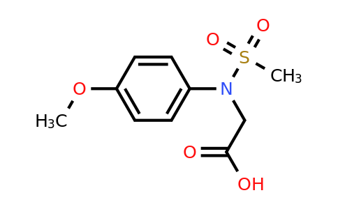 CAS 425616-70-2 | 2-(N-(4-Methoxyphenyl)methylsulfonamido)acetic acid