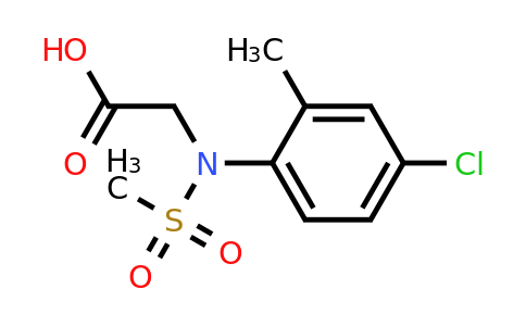 CAS 425625-27-0 | 2-(N-(4-Chloro-2-methylphenyl)methylsulfonamido)acetic acid
