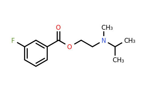 CAS 425649-98-5 | 2-(Isopropyl(methyl)amino)ethyl 3-fluorobenzoate