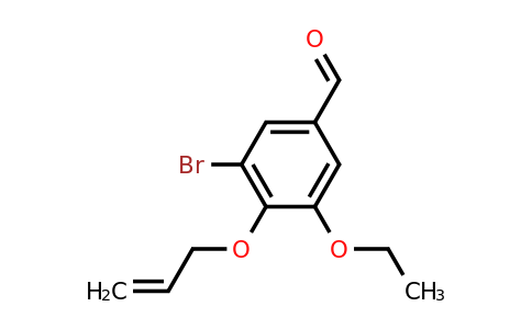 CAS 426232-67-9 | 3-bromo-5-ethoxy-4-(prop-2-en-1-yloxy)benzaldehyde