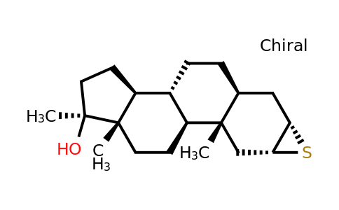 CAS 4267-80-5 | (1S,2S,4S,6R,8S,11R,12S,15S,16S)-2,15,16-trimethyl-5-thiapentacyclo[9.7.0.02,.0,.012,1]octadecan-15-ol