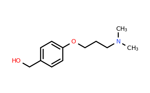 CAS 426831-08-5 | (4-(3-(Dimethylamino)propoxy)phenyl)methanol
