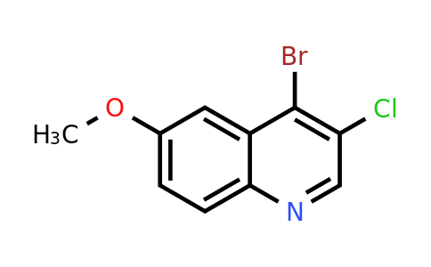 CAS 426842-71-9 | 4-Bromo-3-chloro-6-methoxyquinoline
