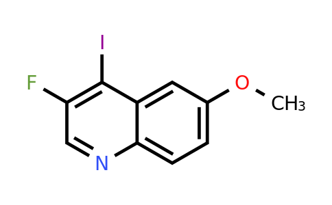 CAS 426842-84-4 | 3-fluoro-4-iodo-6-methoxyquinoline