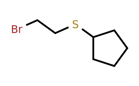 CAS 426843-61-0 | (2-Bromoethyl)(cyclopentyl)sulfane