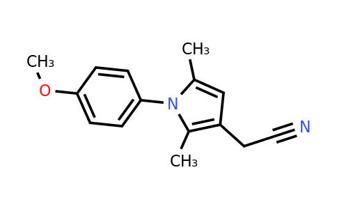 CAS 42780-46-1 | 2-(1-(4-Methoxyphenyl)-2,5-dimethyl-1H-pyrrol-3-yl)acetonitrile