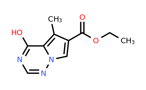 CAS 427878-70-4 | Ethyl 4-hydroxy-5-methylpyrrolo[2,1-F][1,2,4]triazine-6-carboxylate