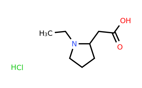 CAS 42791-85-5 | 2-(1-ethylpyrrolidin-2-yl)acetic acid hydrochloride