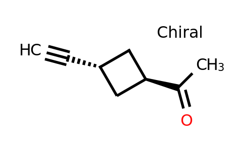CAS 42809-43-8 | trans-1-(3-ethynylcyclobutyl)ethanone