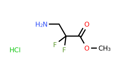 CAS 428452-50-0 | methyl 3-amino-2,2-difluoropropanoate hydrochloride