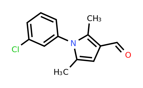 CAS 428467-92-9 | 1-(3-Chlorophenyl)-2,5-dimethyl-1H-pyrrole-3-carbaldehyde