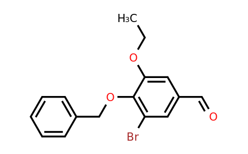 CAS 428476-06-6 | 4-(benzyloxy)-3-bromo-5-ethoxybenzaldehyde
