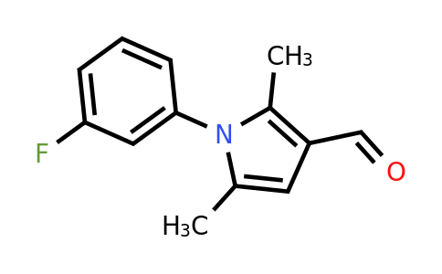 CAS 428497-01-2 | 1-(3-Fluorophenyl)-2,5-dimethyl-1H-pyrrole-3-carbaldehyde