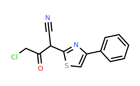 CAS 428512-62-3 | 4-chloro-3-oxo-2-(4-phenyl-1,3-thiazol-2-yl)butanenitrile