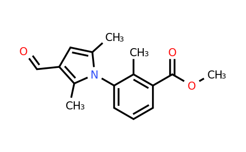 CAS 429624-46-4 | Methyl 3-(3-formyl-2,5-dimethyl-1H-pyrrol-1-yl)-2-methylbenzoate