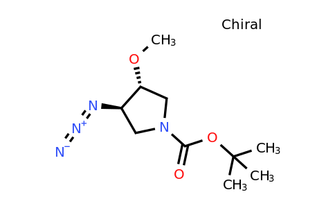 Trans-3-azido-1-BOC-4-methoxypyrrolidine