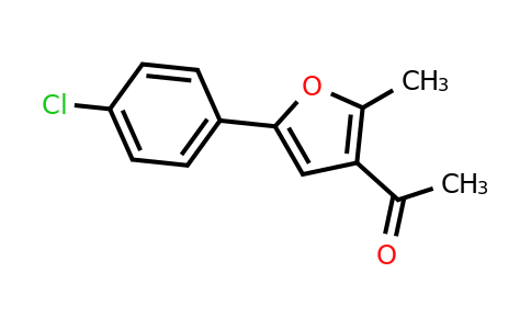 CAS 43020-12-8 | 1-(5-(4-Chlorophenyl)-2-methylfuran-3-yl)ethanone