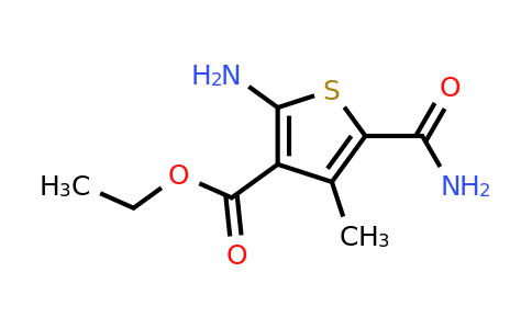 CAS 43028-63-3 | ethyl 2-amino-5-carbamoyl-4-methylthiophene-3-carboxylate
