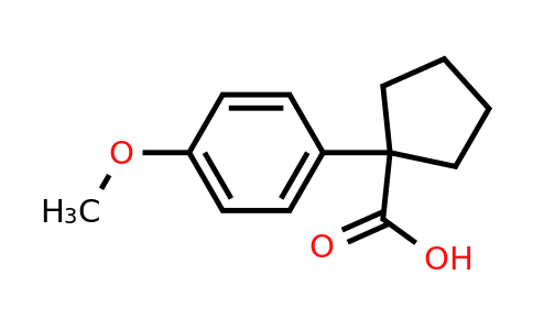 CAS 43050-28-8 | 1-(4-Methoxyphenyl)cyclopentanecarboxylic acid