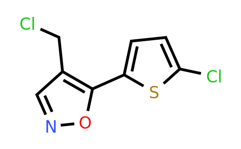 CAS 430535-13-0 | 4-(chloromethyl)-5-(5-chlorothiophen-2-yl)-1,2-oxazole