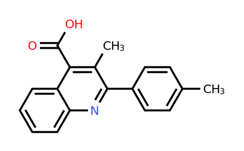 CAS 43071-46-1 | 3-Methyl-2-(p-tolyl)quinoline-4-carboxylic acid