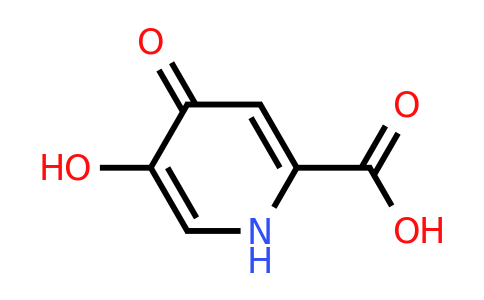 CAS 43077-77-6 | 5-Hydroxy-4-oxo-1,4-dihydropyridine-2-carboxylic acid