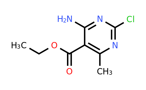 CAS 43106-78-1 | Ethyl 4-amino-2-chloro-6-methylpyrimidine-5-carboxylate
