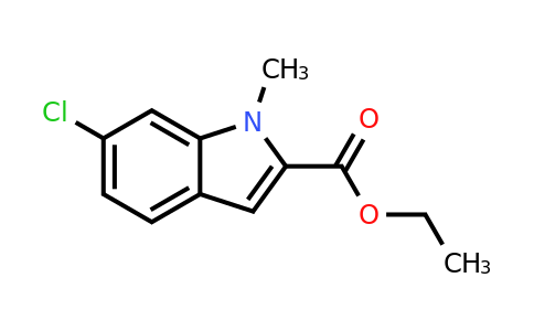 CAS 43142-81-0 | ethyl 6-chloro-1-methyl-1H-indole-2-carboxylate