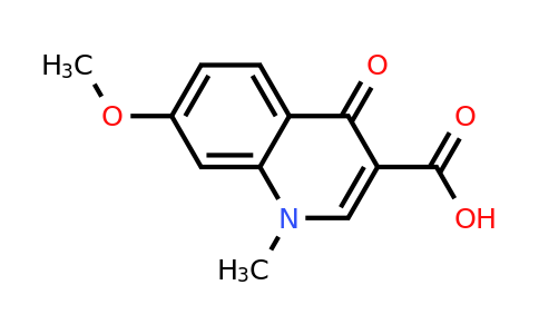 7-Methoxy-1-methyl-4-oxo-1,4-dihydroquinoline-3-carboxylic acid