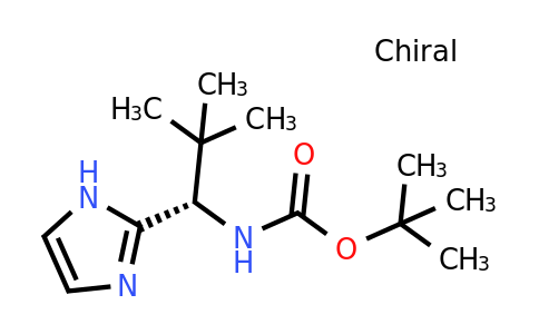 CAS 431890-03-8 | (S)-tert-Butyl (1-(1H-imidazol-2-yl)-2,2-dimethylpropyl)carbamate