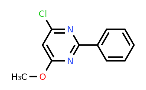 CAS 4319-72-6 | 4-Chloro-6-methoxy-2-phenylpyrimidine
