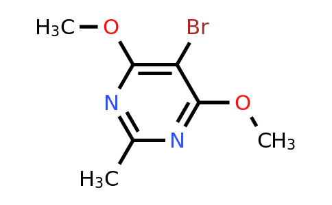 CAS 4319-83-9 | 5-Bromo-4,6-dimethoxy-2-methylpyrimidine