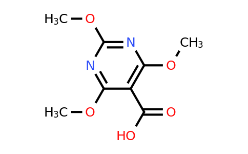 CAS 4319-98-6 | 2,4,6-Trimethoxypyrimidine-5-carboxylic acid