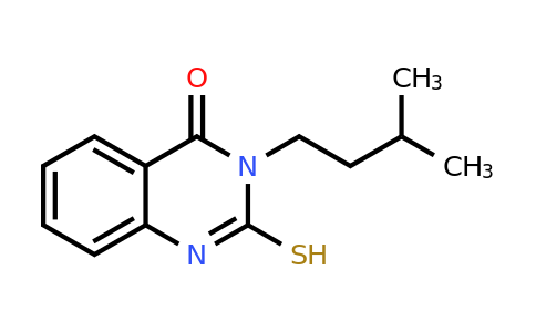 CAS 431931-55-4 | 3-(3-methylbutyl)-2-sulfanyl-3,4-dihydroquinazolin-4-one