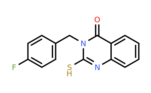 CAS 431980-10-8 | 3-[(4-fluorophenyl)methyl]-2-sulfanyl-3,4-dihydroquinazolin-4-one