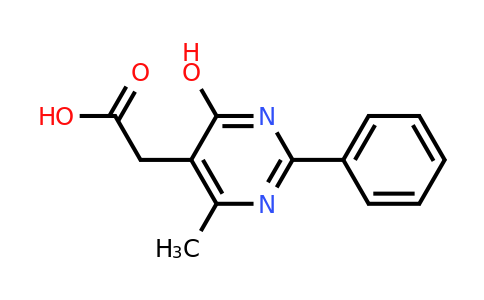 CAS 432016-35-8 | 2-(4-Hydroxy-6-methyl-2-phenylpyrimidin-5-yl)acetic acid