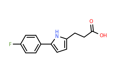 CAS 432496-81-6 | 3-(5-(4-Fluorophenyl)-1H-pyrrol-2-yl)propanoic acid