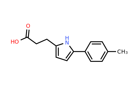 CAS 433233-80-8 | 3-(5-(p-Tolyl)-1H-pyrrol-2-yl)propanoic acid