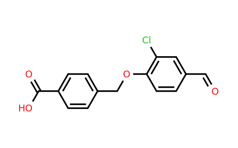 CAS 433250-58-9 | 4-[(2-chloro-4-formylphenoxy)methyl]benzoic acid