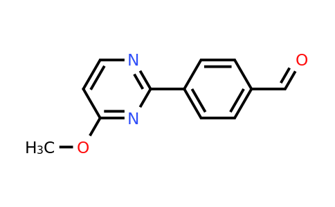 CAS 433920-94-6 | 4-(4-Methoxypyrimidin-2-yl)benzaldehyde
