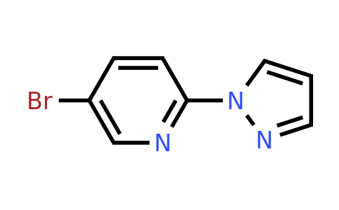 CAS 433922-57-7 | 5-Bromo-2-(1H-pyrazol-1-YL)pyridine