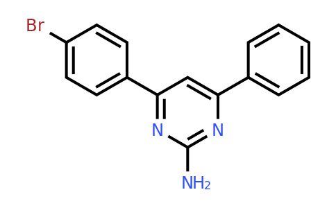 CAS 433935-87-6 | 4-(4-Bromophenyl)-6-phenylpyrimidin-2-amine