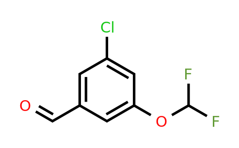 CAS 433940-20-6 | 3-Chloro-5-(difluoromethoxy)benzaldehyde