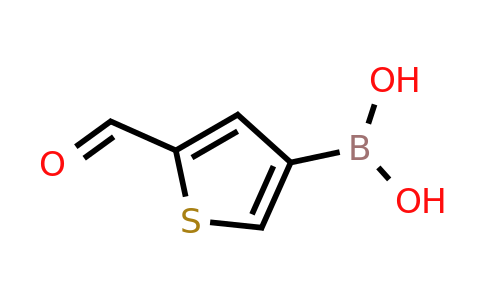 CAS 4347-33-5 | 2-Formylthiophene-4-boronic acid