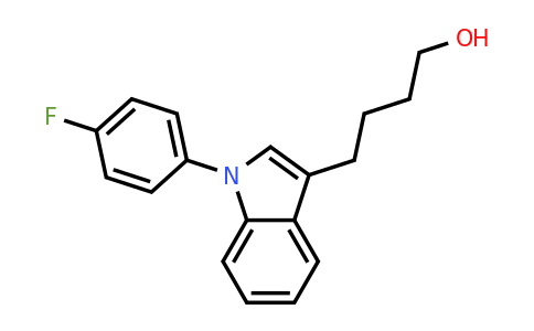 CAS 434959-09-8 | 4-(1-(4-fluorophenyl)-1H-indol-3-yl)butan-1-ol