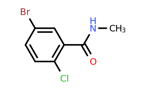 CAS 435273-54-4 | 5-Bromo-2-chloro-N-methylbenzamide